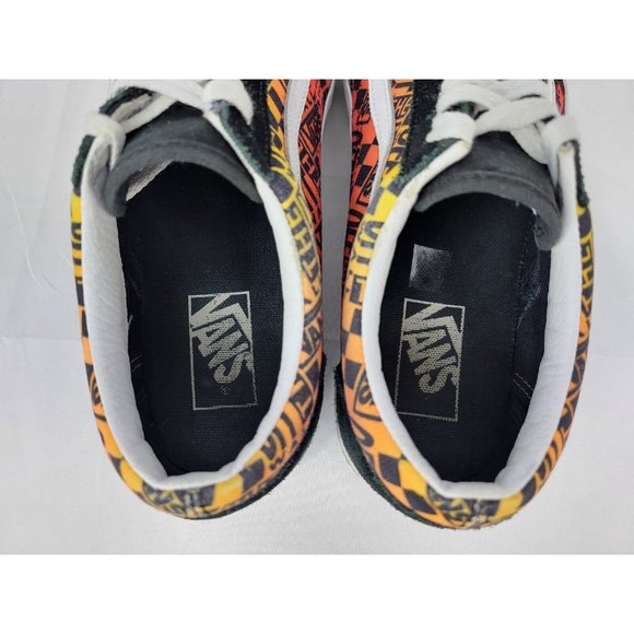 Vans Old Skool Off The Wall Shoes Sneakers Size Mens 8 Womens 9.5 Black 721356 - Picture 4 of 12